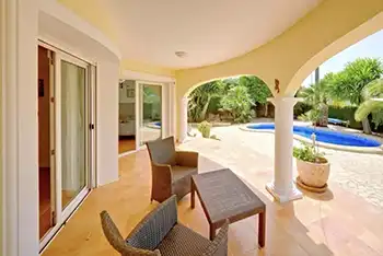 Viajes por España, Calpe, terraza